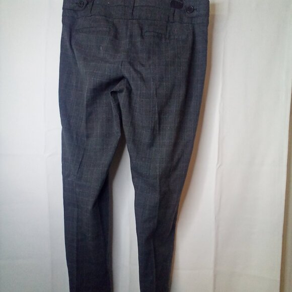 Maurices Pants Women 9 10 Career Classic Plaid Gray - Picture 10 of 14
